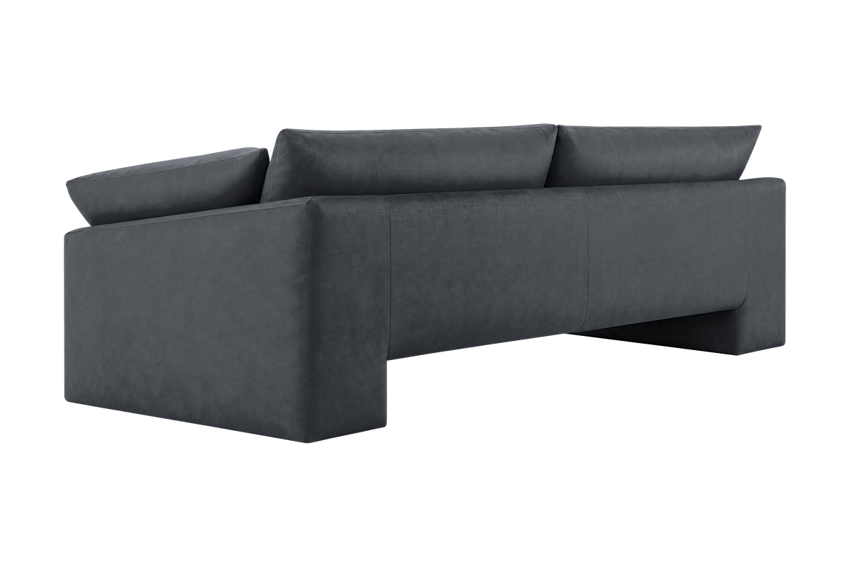 Lotus Large Sofa in Dante Shark