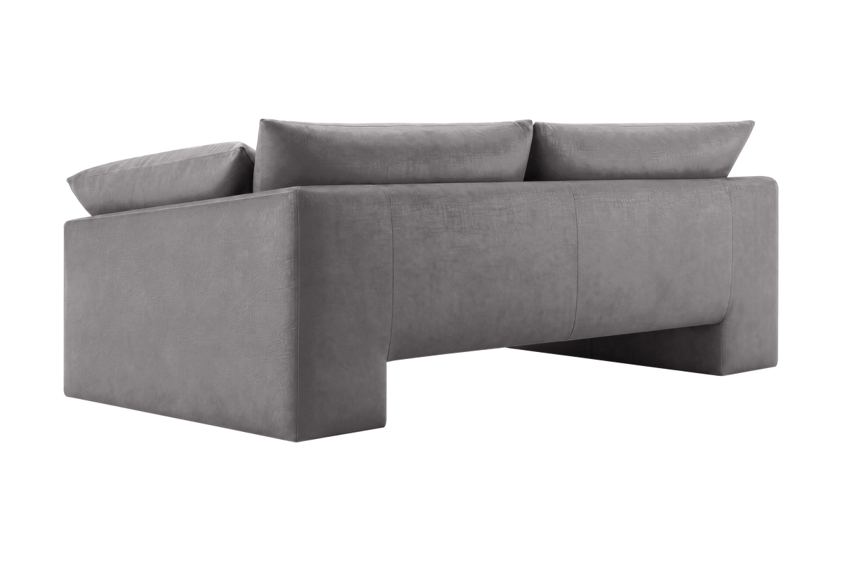 Lotus Small Sofa in Dante Meteor