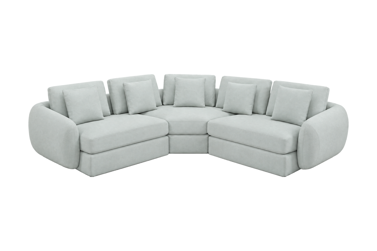 Milo Corner Sofa in Fresco Meteor