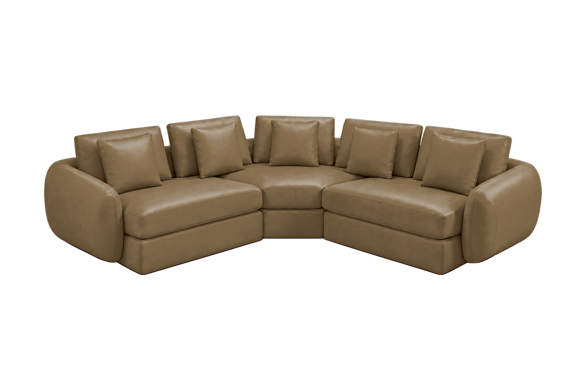 Milo Corner Sofa in Momo Olivia