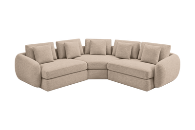 Milo Corner Sofa in Roni Pine Nut