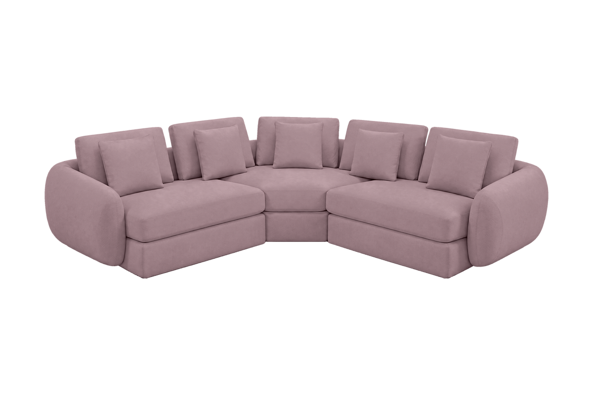 Milo Corner Sofa in Fresco Saint-Tropez