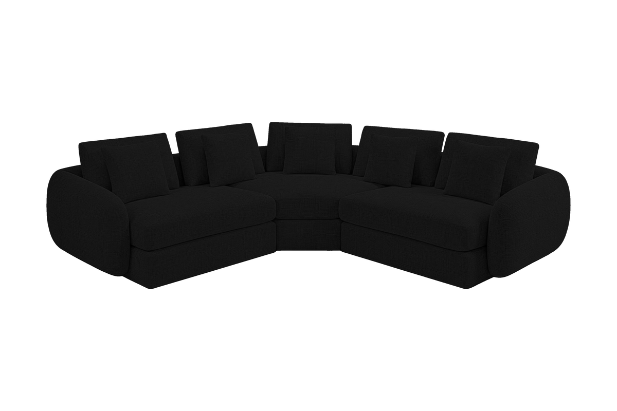Milo Corner Sofa in Mosquito Yves