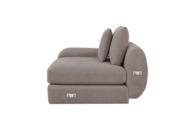 Milo Left Armchair in Dante Cos