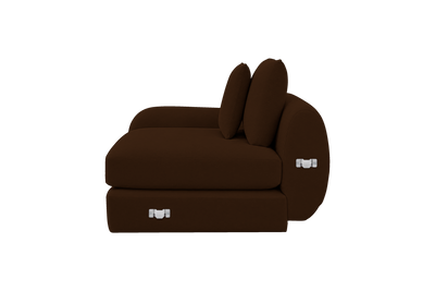 Milo Left Armchair in Marfa Denton