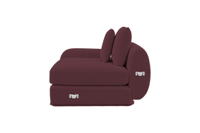 Milo Left Armchair in Fresco Figaro