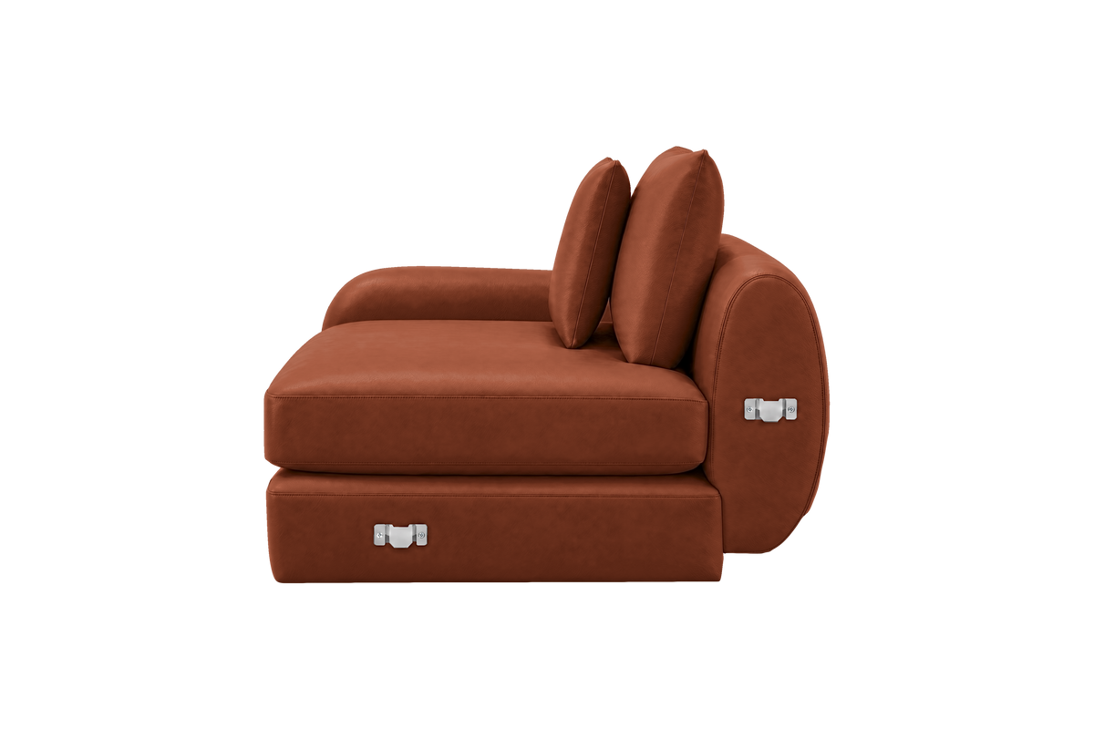 Milo Left Armchair in Momo Grower