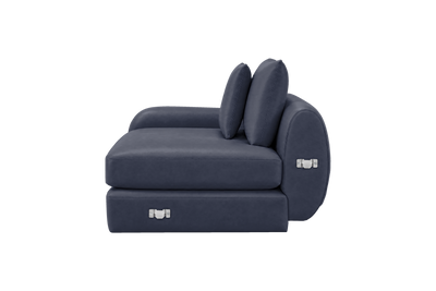 Milo Left Armchair in Momo Midnight