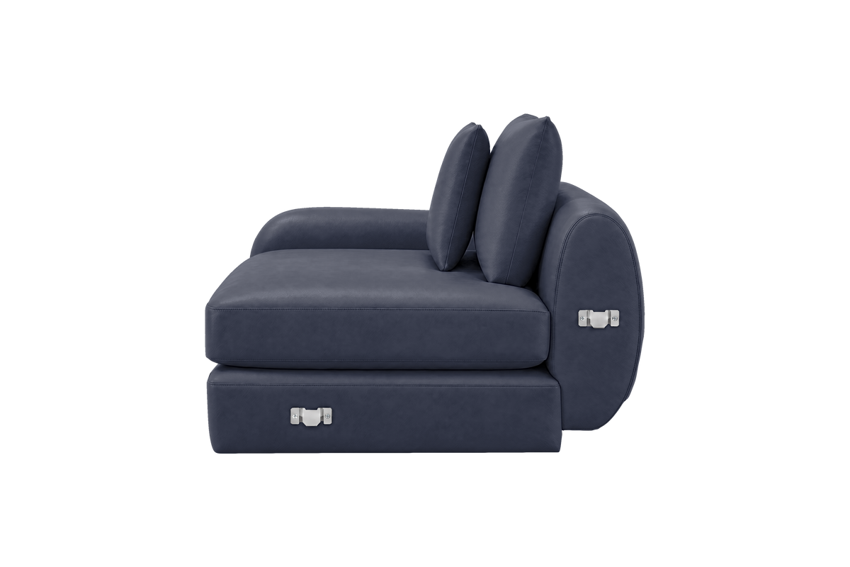 Milo Left Armchair in Momo Midnight