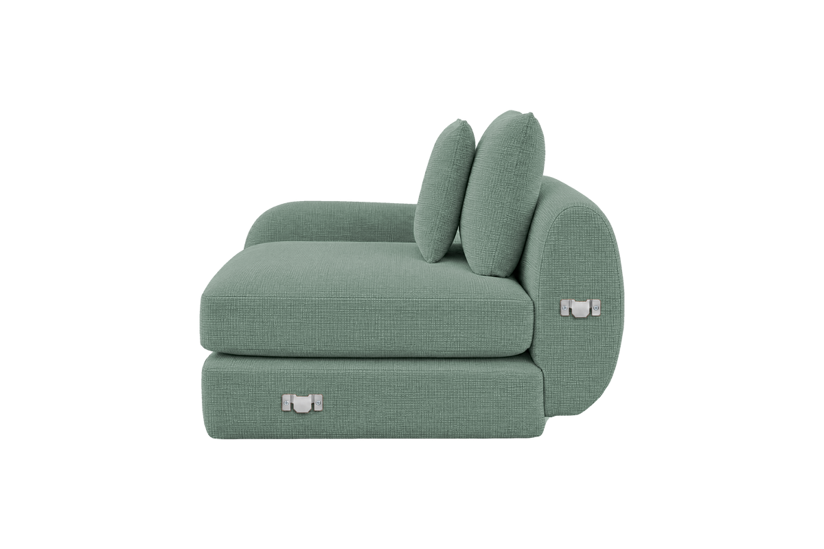 Milo Left Armchair in Roni Nane