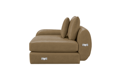 Milo Left Armchair in Momo Olivia