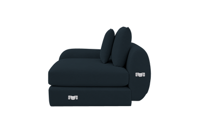 Milo Left Armchair in Marfa Tenerife