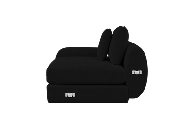 Milo Left Armchair in Mosquito Yves