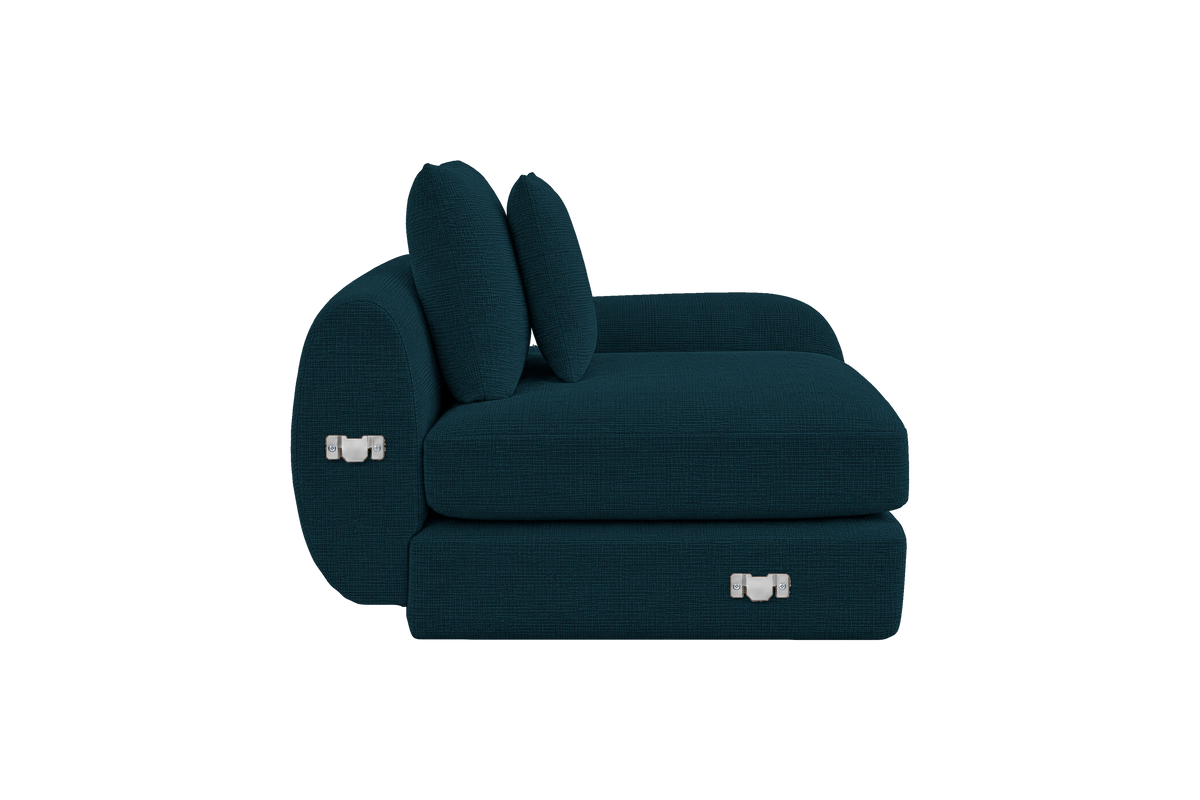 Milo Right Armchair in Roni Deep Lake