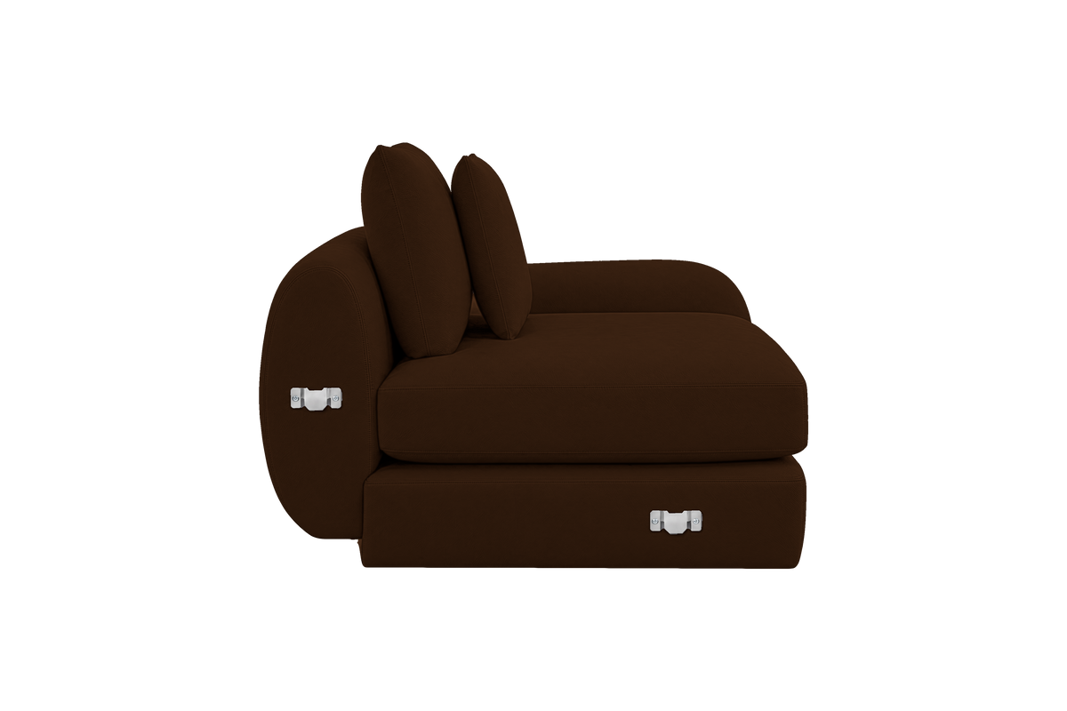 Milo Right Armchair in Marfa Denton