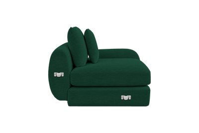 Milo Right Armchair in Roni Frog