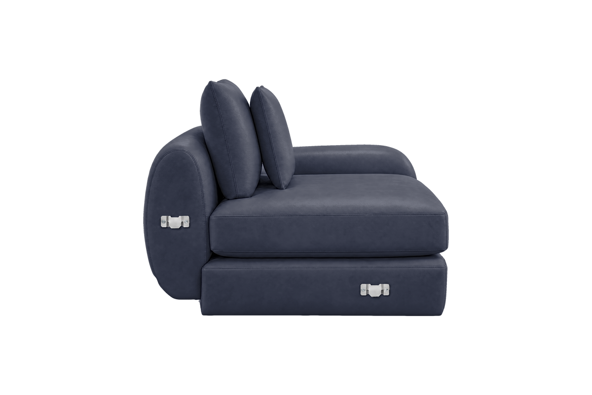 Milo Right Armchair in Momo Midnight