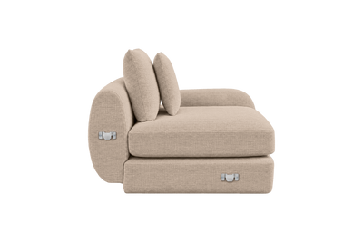 Milo Right Armchair in Roni Pine Nut