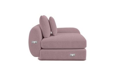 Milo Right Armchair in Fresco Saint-Tropez