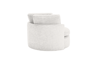 Moroder Swivel Accent Chair in Mosquito Foam
