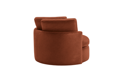 Moroder Swivel Accent Chair in Momo Grower