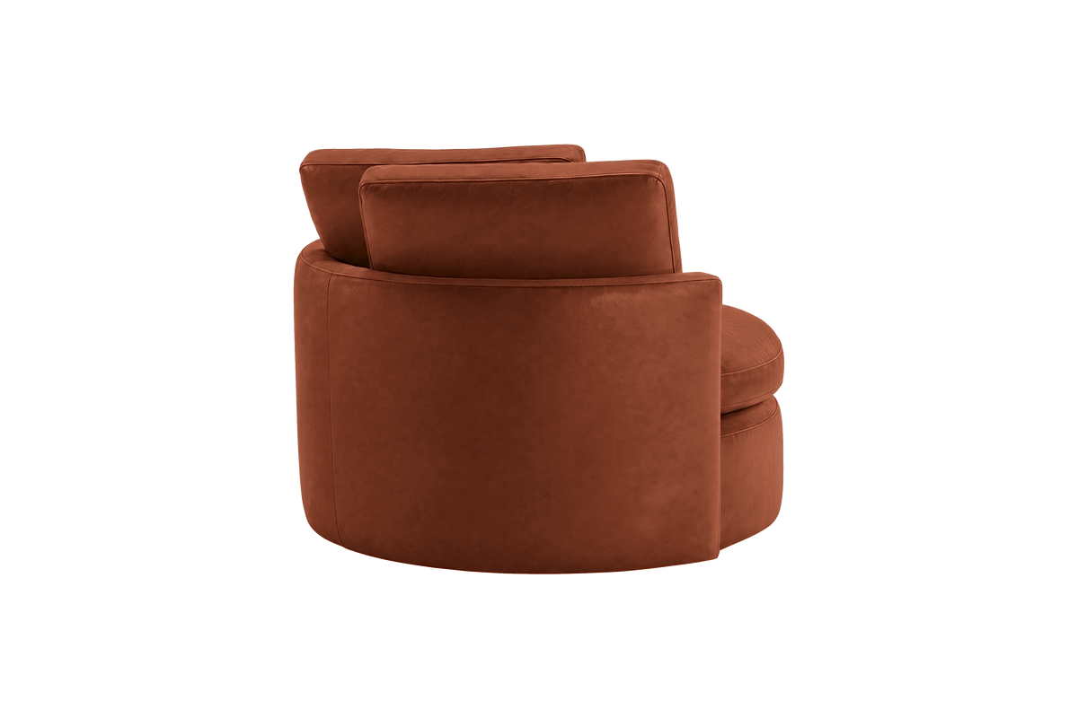 Moroder Swivel Accent Chair in Momo Grower