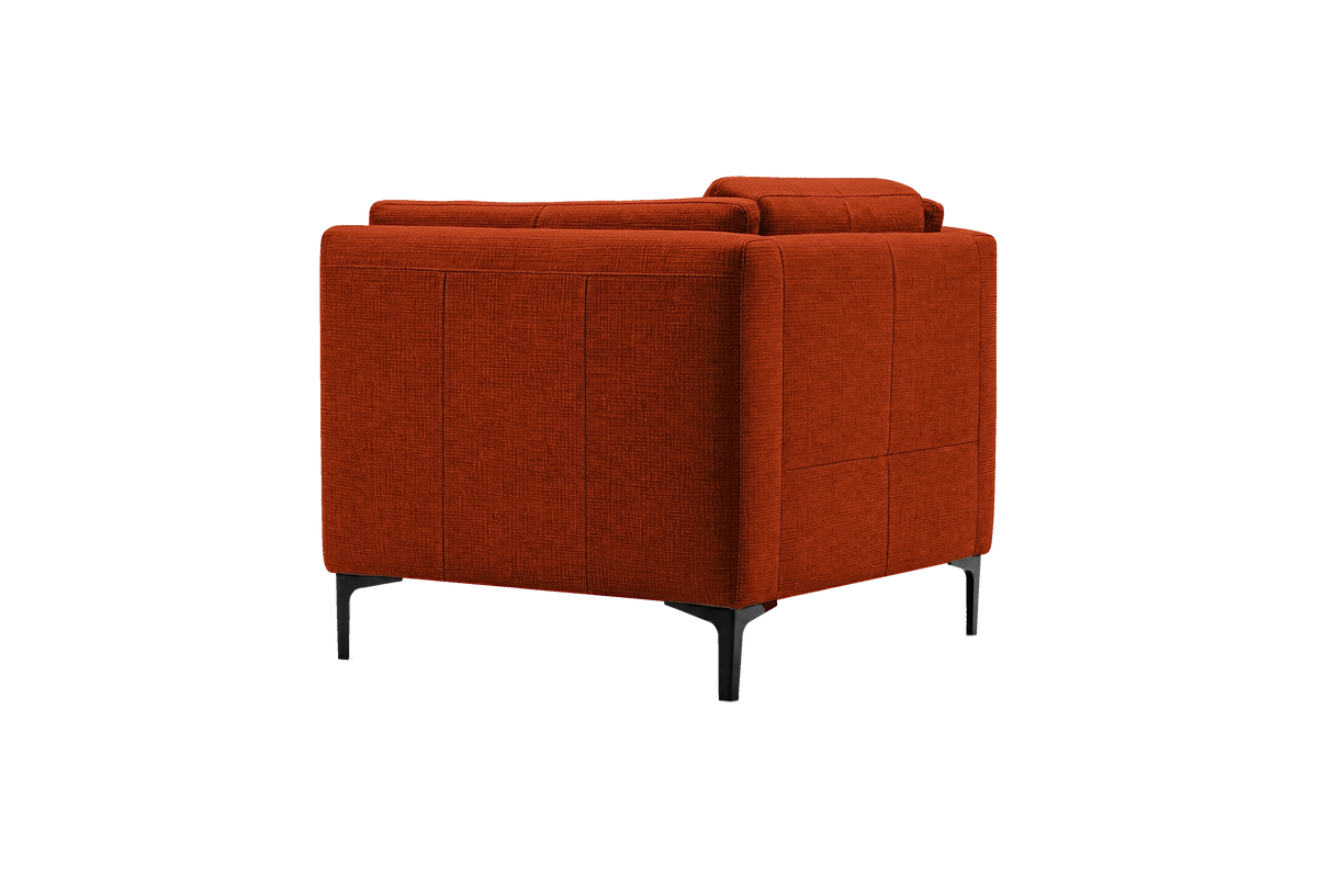 Oli Armchair in Roni Poppy