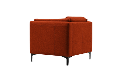 Oli Armchair in Roni Poppy