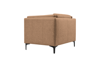 Oli Cuddle Armchair in Roni Biscotti