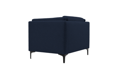 Oli Cuddle Armchair in Roni Ember Blue