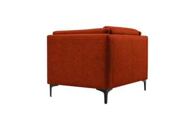 Oli Cuddle Armchair in Roni Poppy
