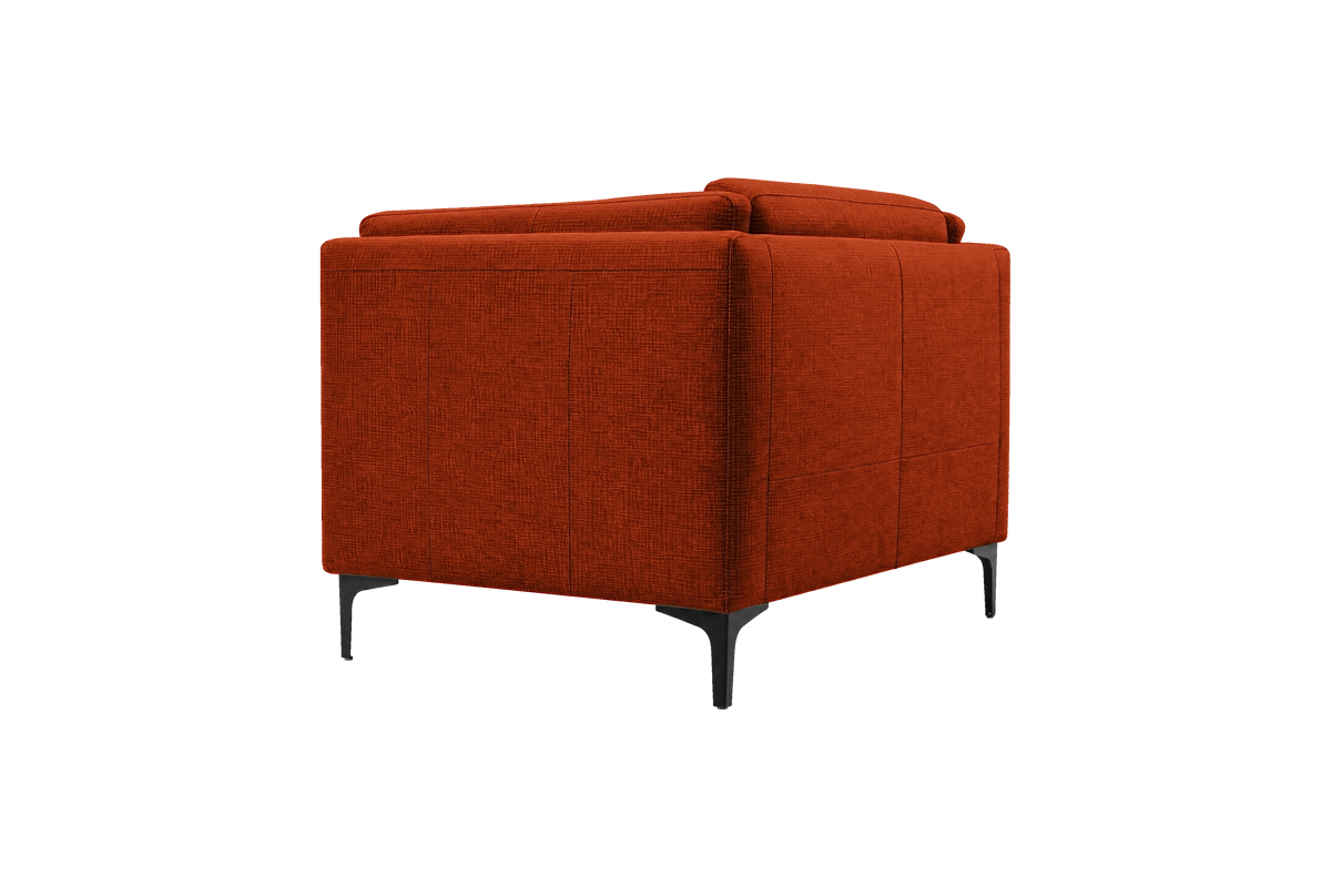 Oli Cuddle Armchair in Roni Poppy