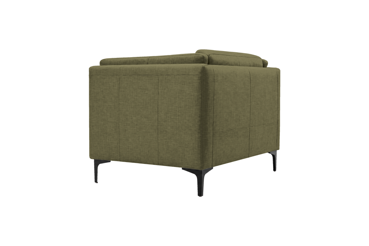 Oli Cuddle Armchair in Mosquito Sycamore