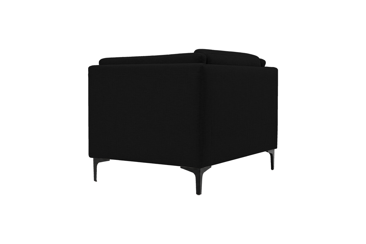 Oli Cuddle Armchair in Mosquito Yves