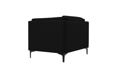 Oli Cuddle Armchair in Mosquito Yves