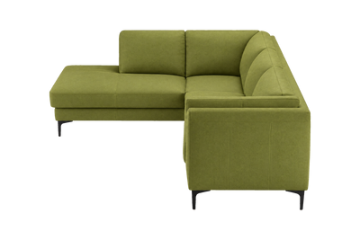 Oli Left Bumper Corner Sofa in Fresco Key Lime