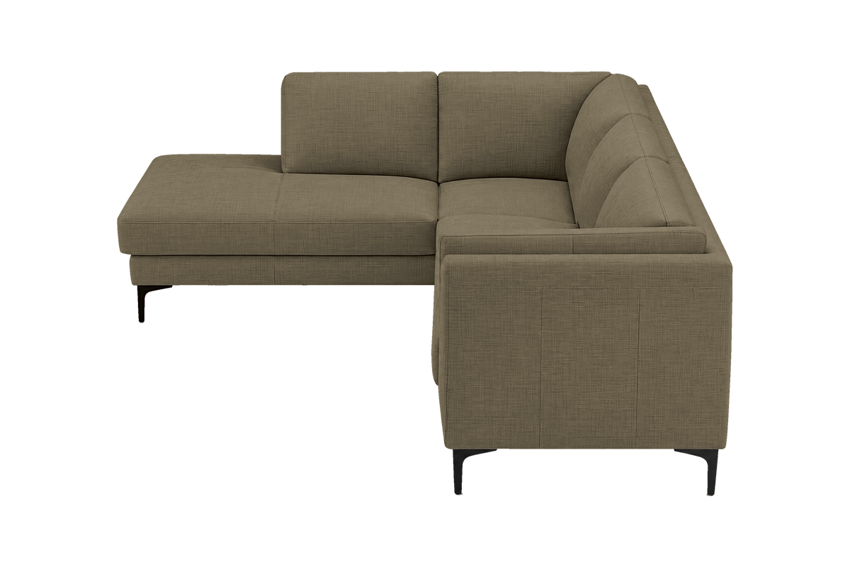 Oli Left Bumper Corner Sofa in Mosquito Malibu