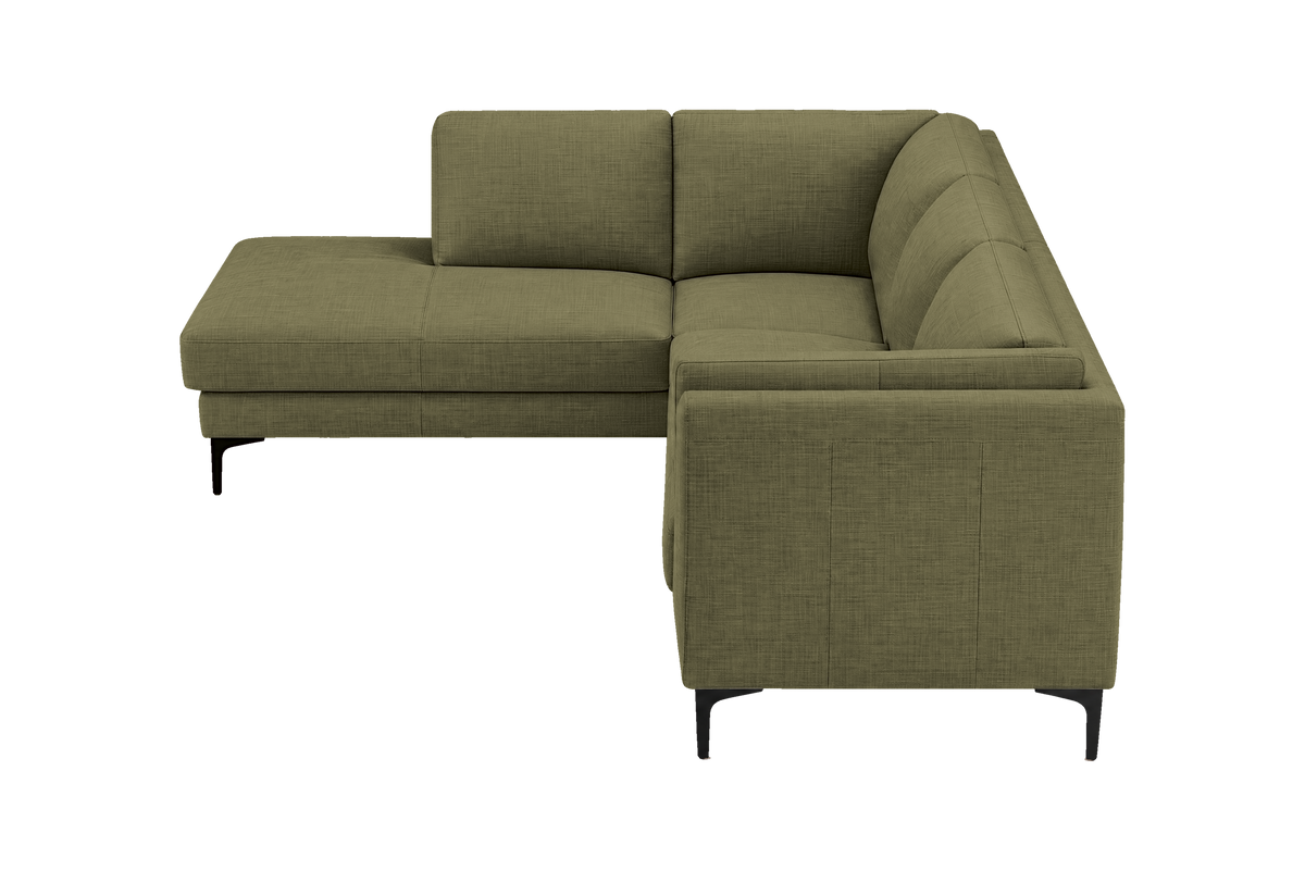 Oli Left Bumper Corner Sofa in Mosquito Sycamore