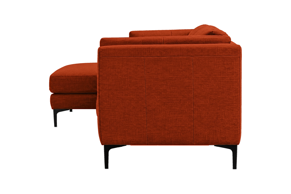 Oli Left Hand Facing Sofa in Roni Poppy