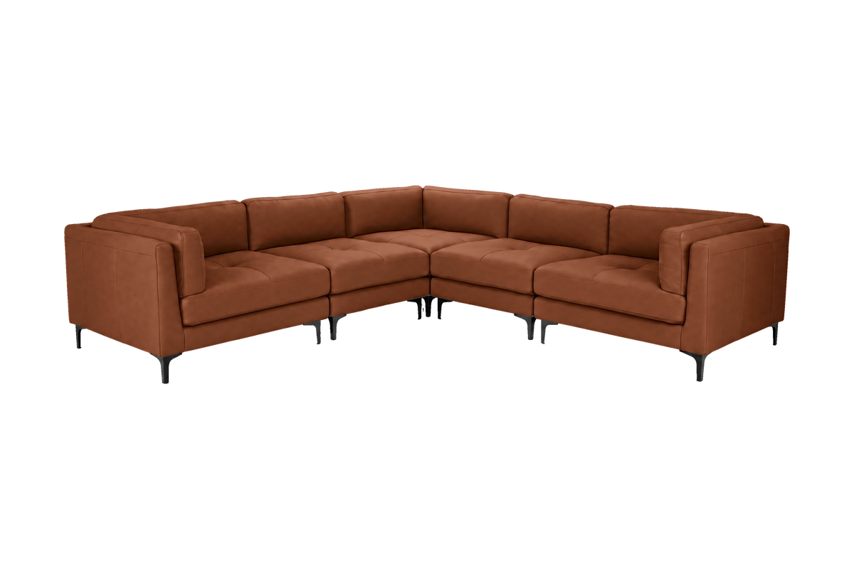 Oli Modular Corner Sofa in Dante Hazel