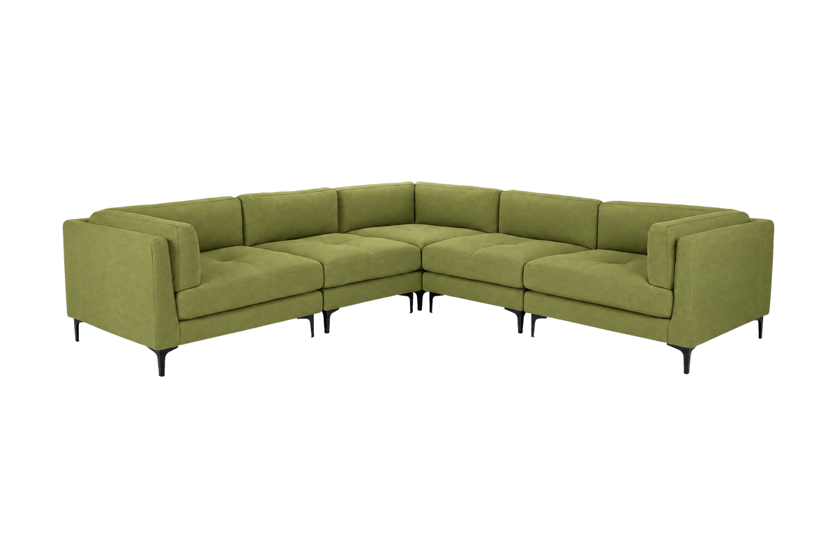 Oli Modular Corner Sofa in Fresco Key Lime
