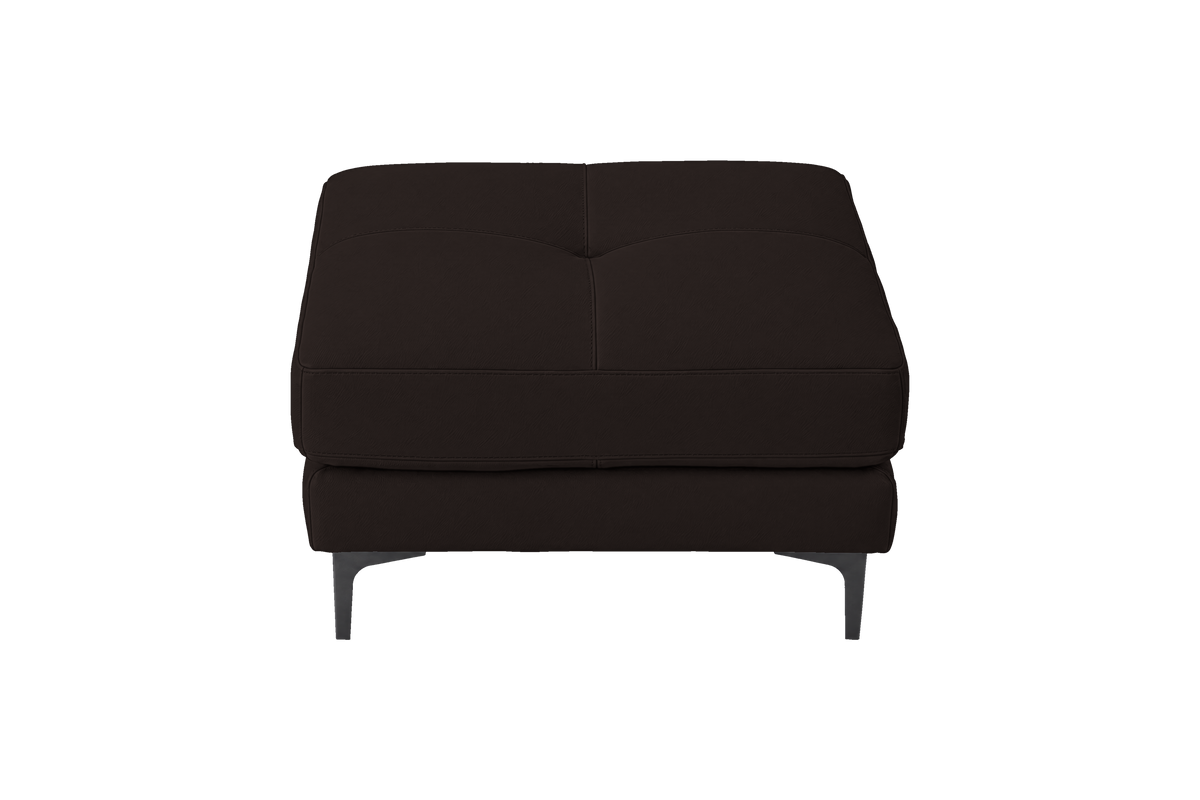 Oli Modular Footstool in Dante Ebony