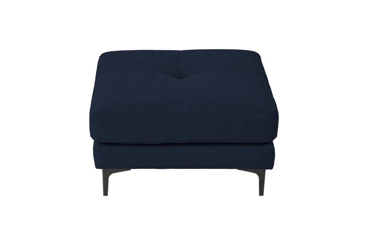 Oli Modular Footstool in Roni Ember Blue
