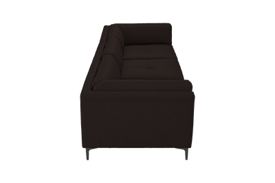 Oli Modular Large Sofa in Dante Ebony