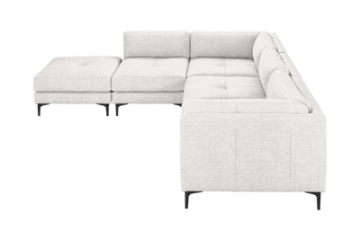 Oli Modular Left Bumper Corner Sofa in Mosquito Foam