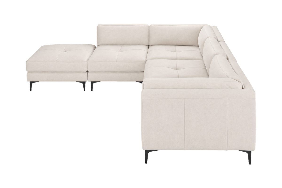 Oli Modular Left Bumper Corner Sofa in Fresco Milky