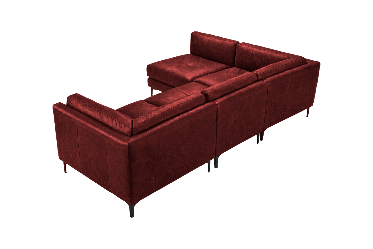 Oli Modular Left Open Corner Sofa in Celine Figaro