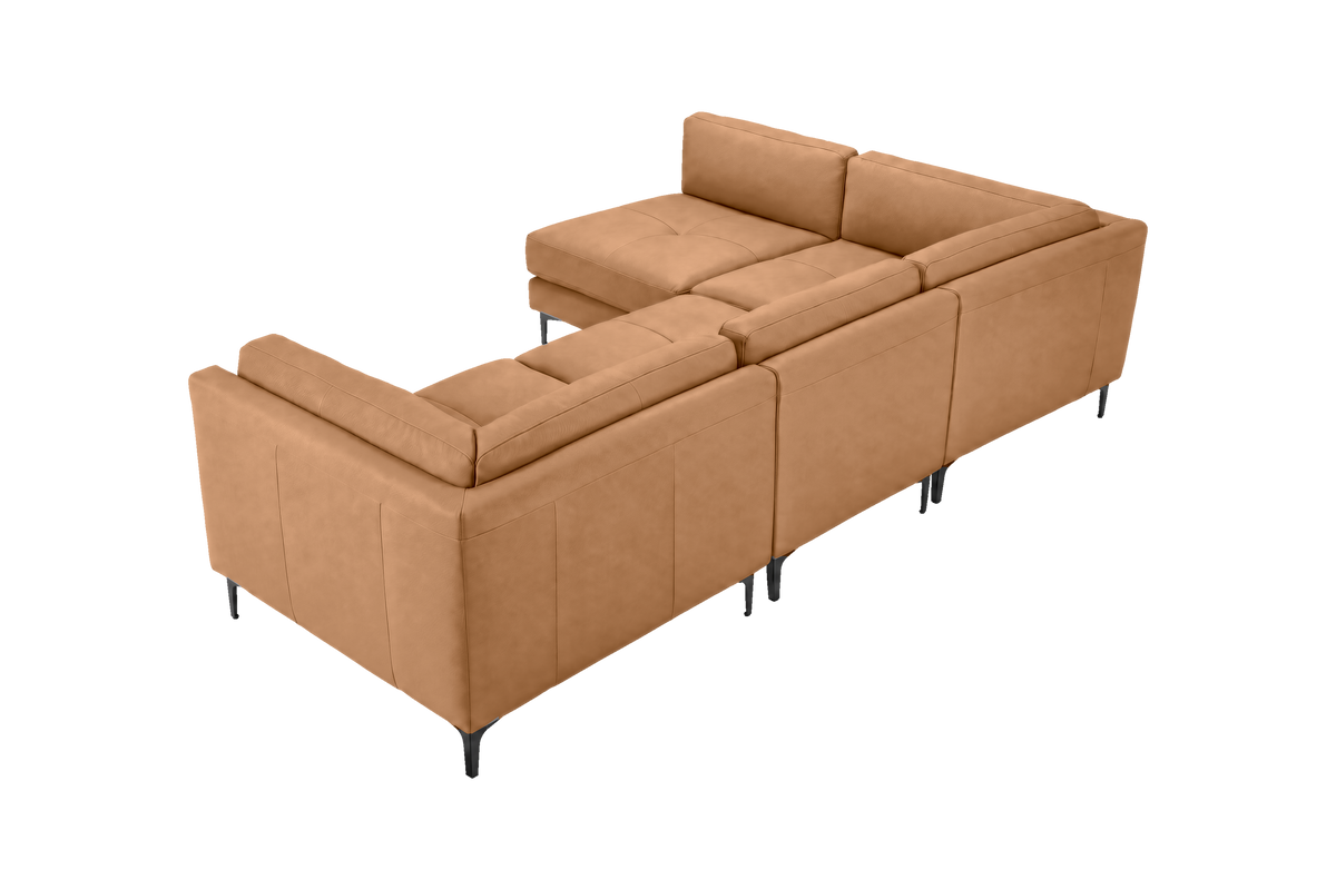 Oli Modular Left Open Corner Sofa in Dante Les Yeux