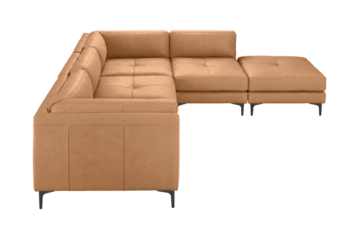 Oli Modular Right Bumper Corner Sofa in Dante Les Yeux