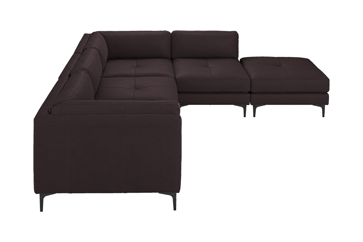 Oli Modular Right Bumper Corner Sofa in Momo Rollie